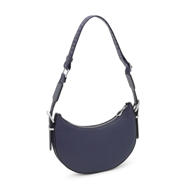 Bolso de hombro mediano azul marino TOUS Brenda-1