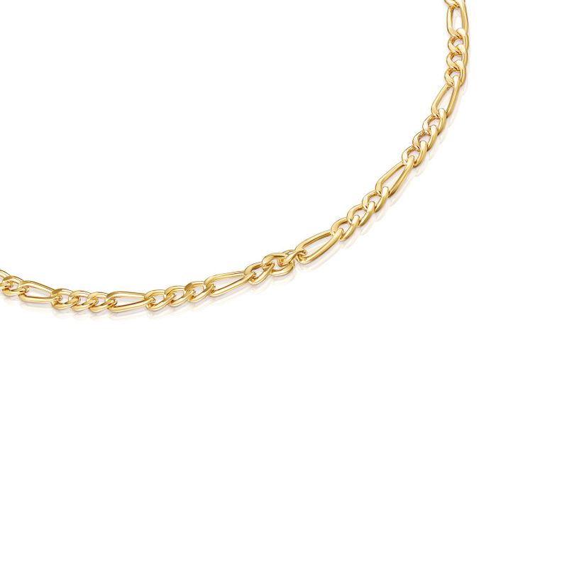 Gargantilla Tous Chain mix barbada de Plata Vermeil-1