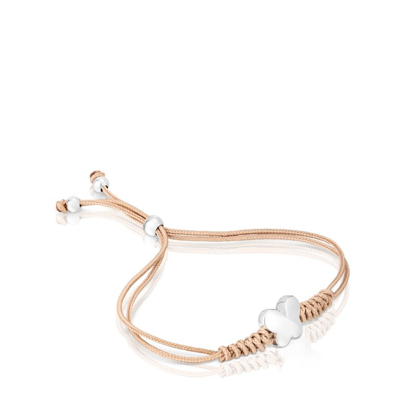 Pulsera con motivo mariposa de plata Bold Motif Tous-3