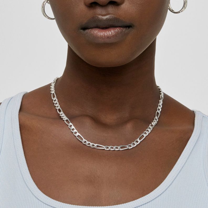 Gargantilla mix barbada de plata TOUS Chain-3