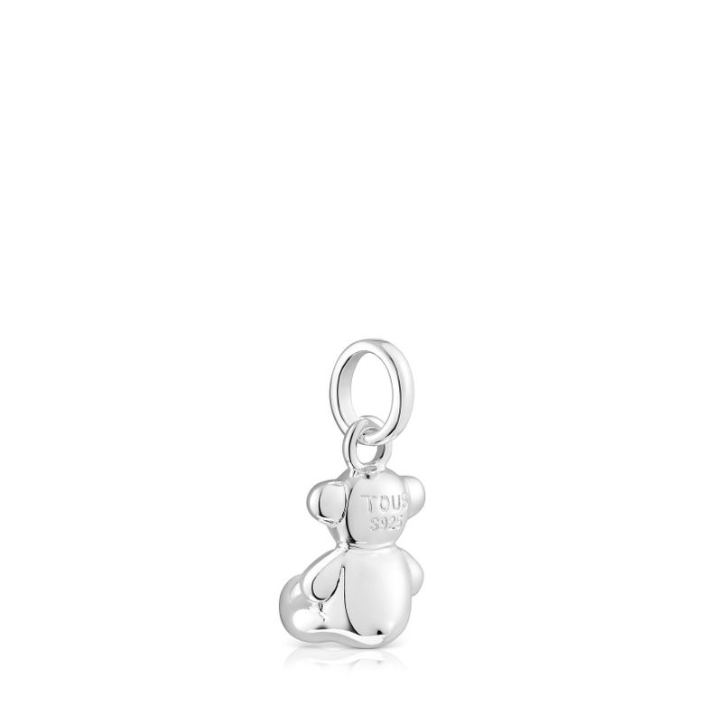 Colgante oso pequeño de plata Bold Bear-2