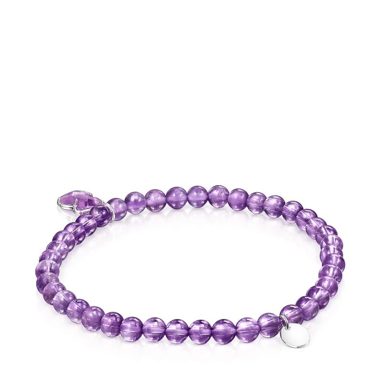 Pulsera Icon Color de plata y amatista Tous-2