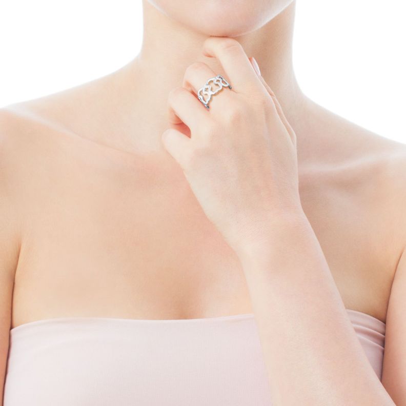Anillo Tous New Carrusel de Plata Tous-2