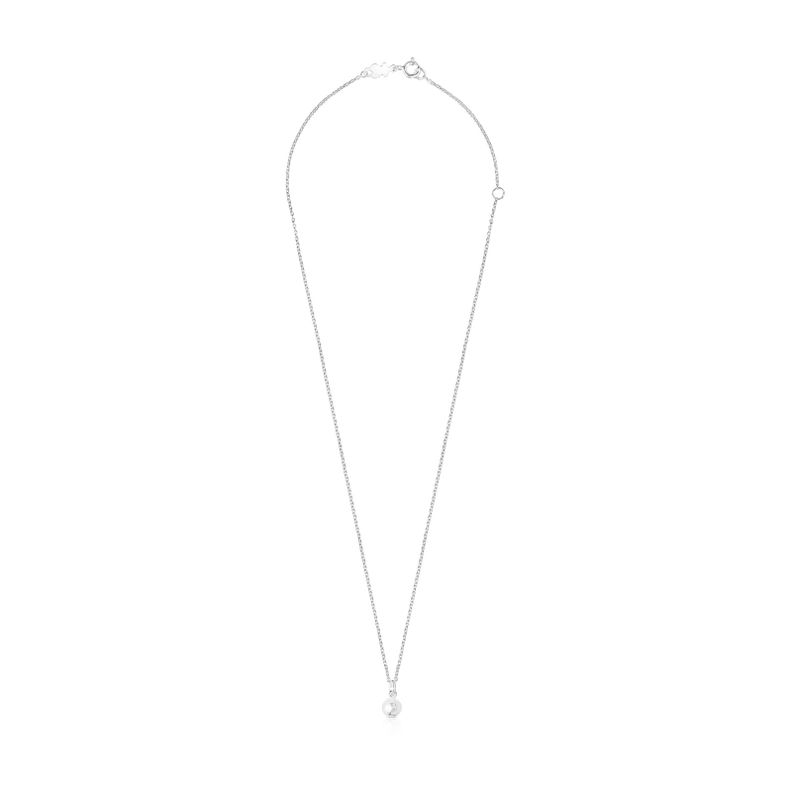 Collar Icon Pearl de plata y perla TOUS-1