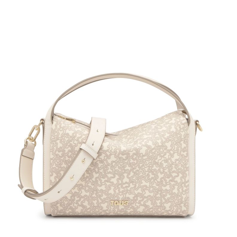 City mediano beige Kaos Mini Lines-0