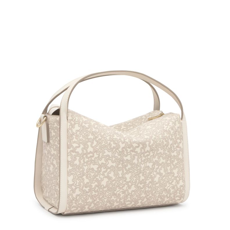 City mediano beige Kaos Mini Lines-1