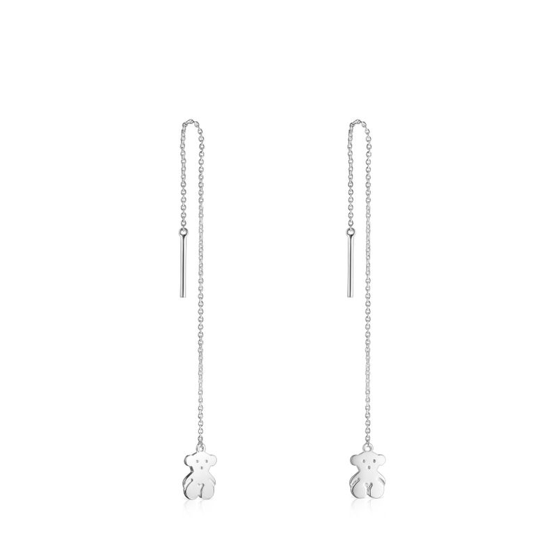 Pendientes Tous largos Nocturne de Plata-0