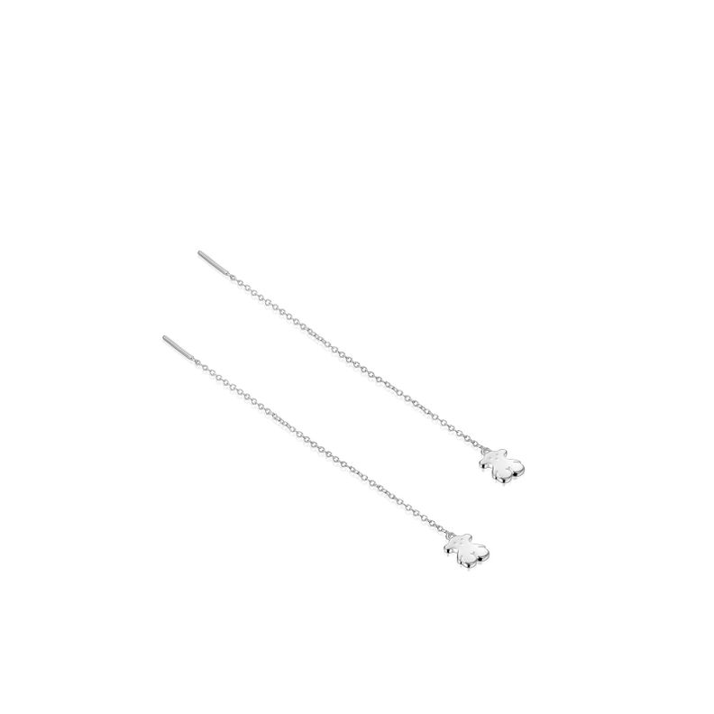Pendientes Tous largos Nocturne de Plata-2