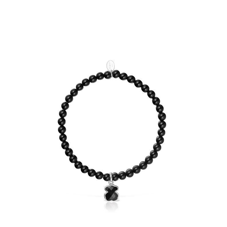 Pulsera de plata y ónix Icon Color Tous-1