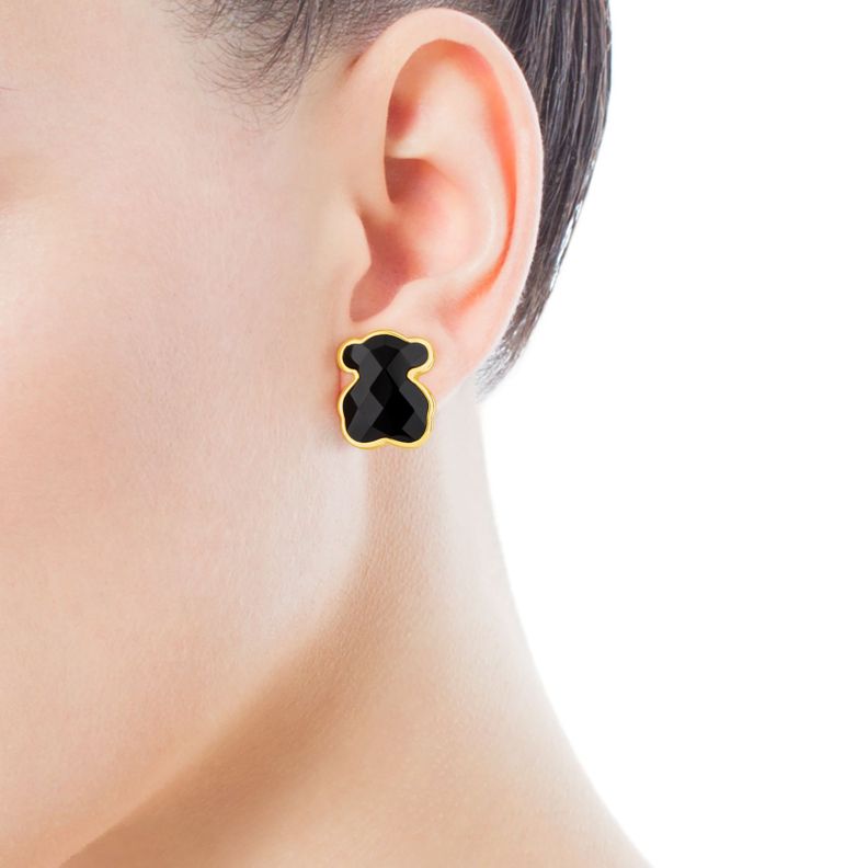Pendientes Tous Color de Plata Vermeil-4