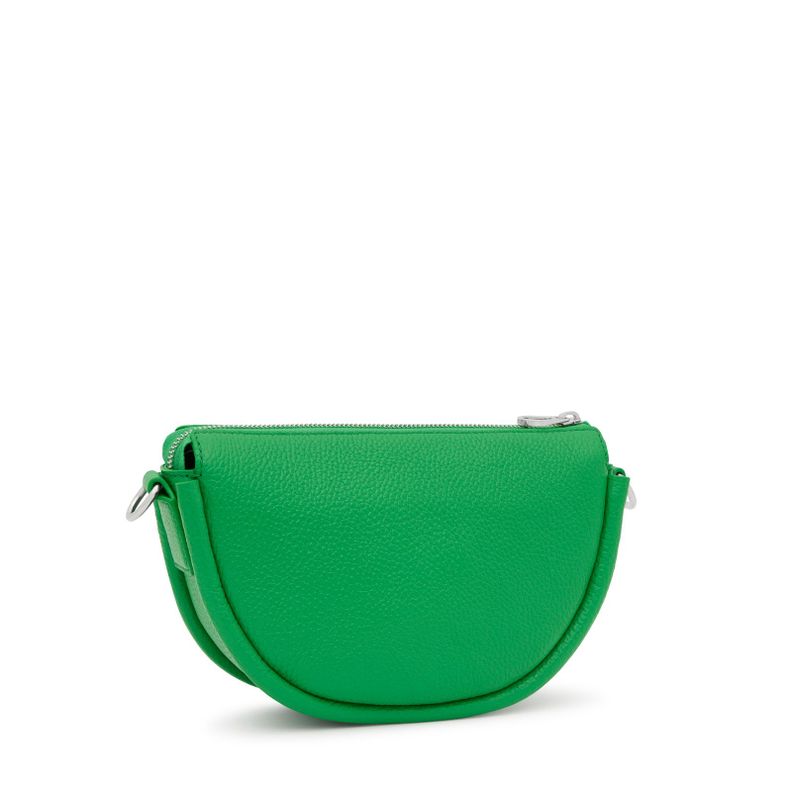 Bandolera mediana de piel verde TOUS Miranda-1