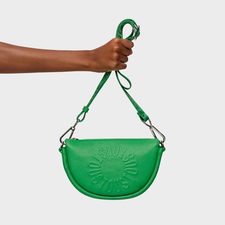 Bandolera mediana de piel verde TOUS Miranda-5