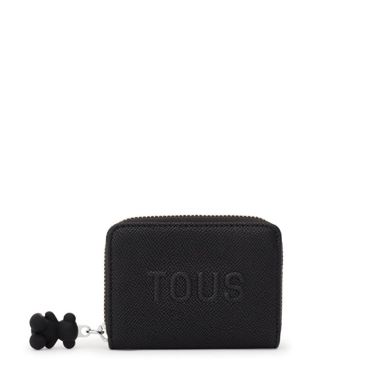 Monedero negro TOUS La Rue New-0