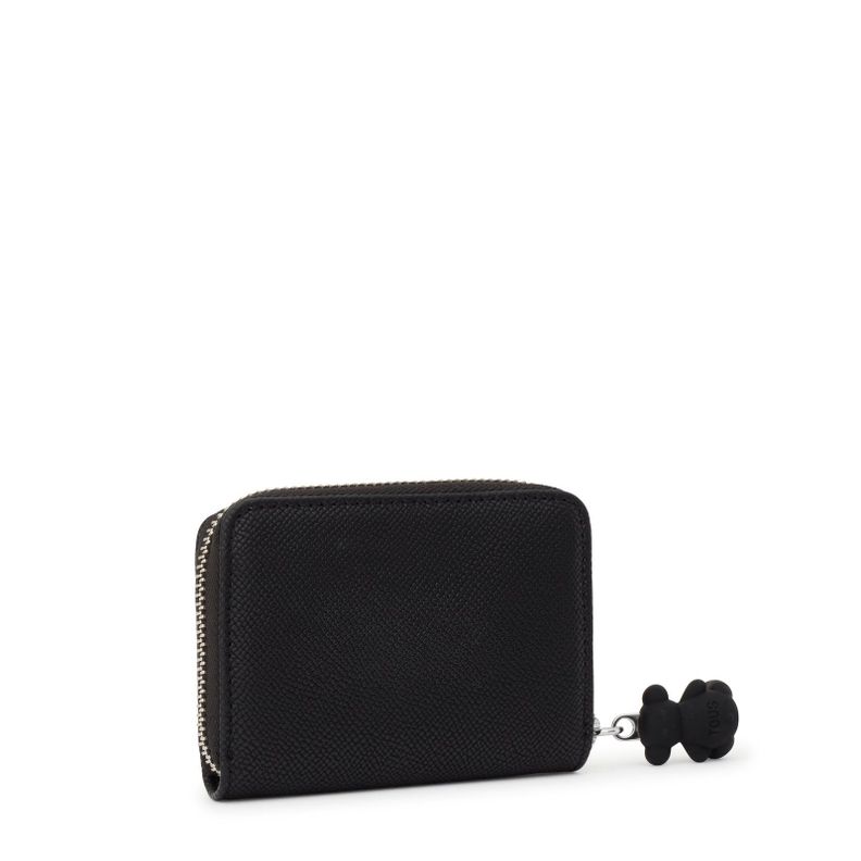 Monedero negro TOUS La Rue New-1