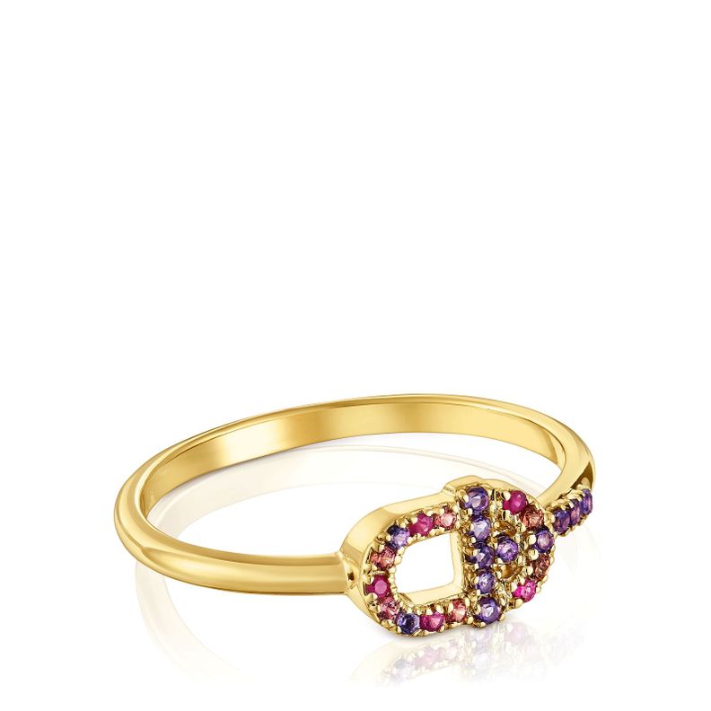 Anillo de oro y gemas TOUS MANIFESTO-1
