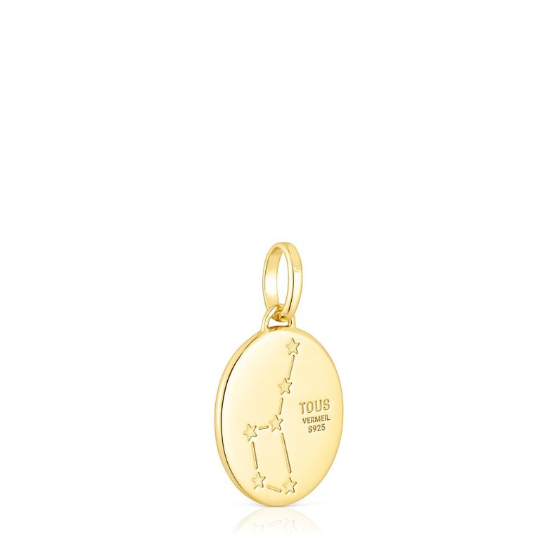 Colgante Libra de vermeil con nácar TOUS Horoscope-2