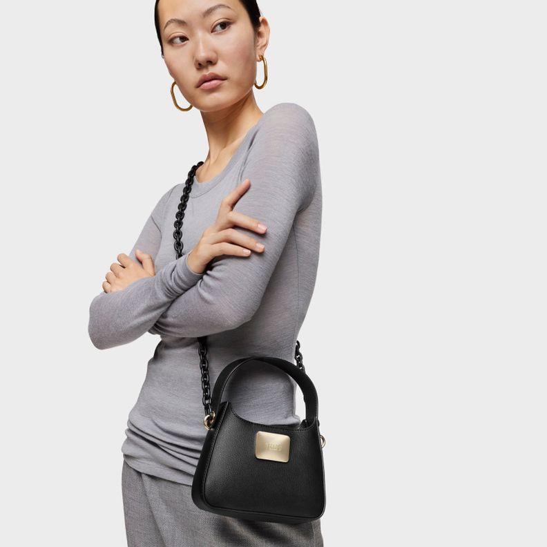 Mini bolso de hombro negro TOUS Lucia-4