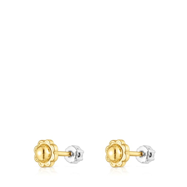 Pendientes de oro blanco y diamantes 0,08ct TOUS Diamonds-2