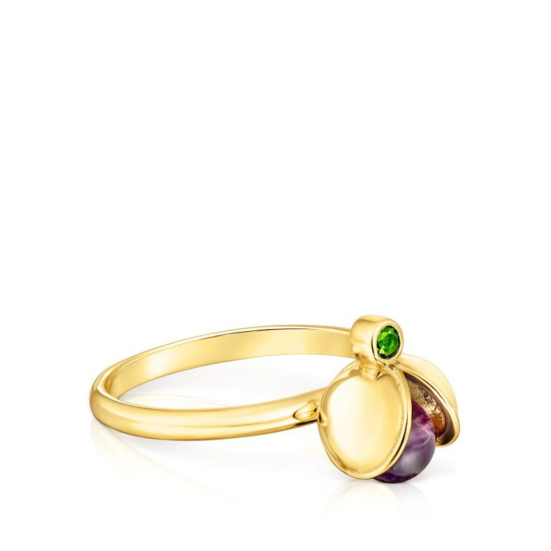 Anillo de plata vermeil  Virtual Garden Tous-1