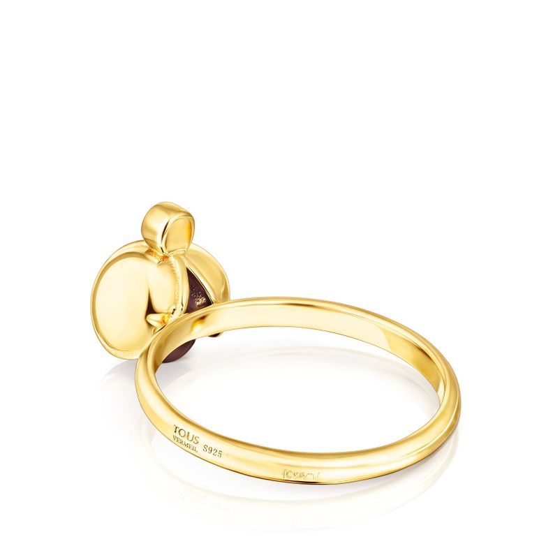 Anillo de plata vermeil  Virtual Garden Tous-2