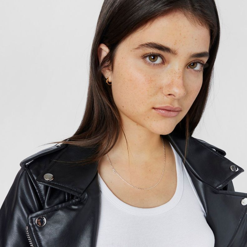 Collar de plata con anillas ovales Bold Bear Tous-3