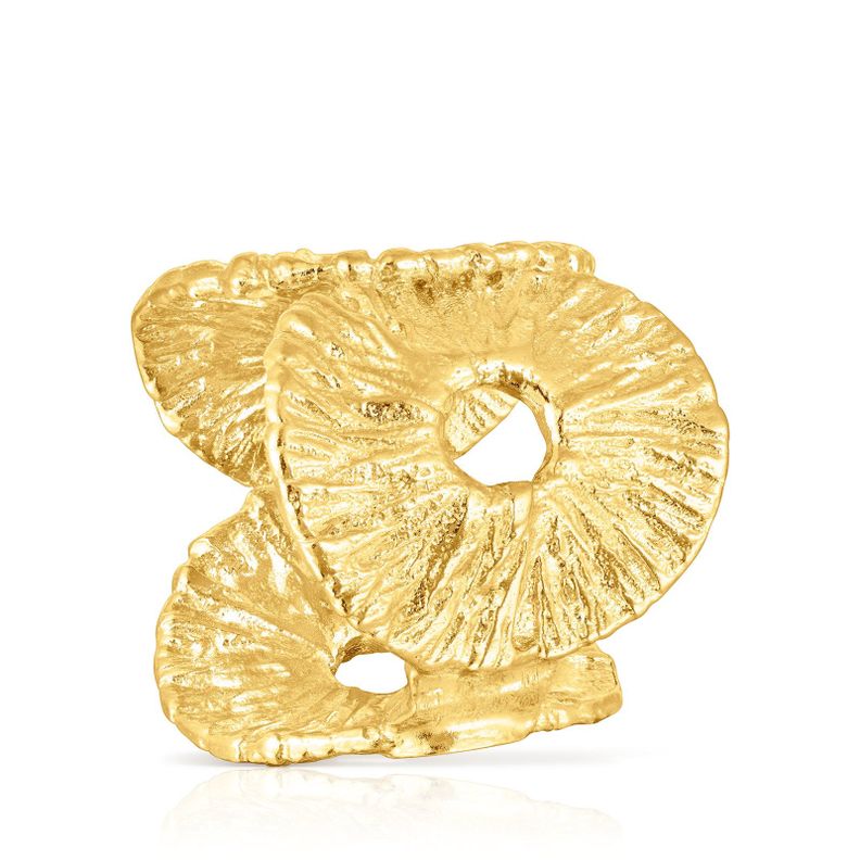 Anillo de plata vermeil Wicker Tous-0