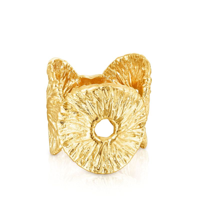 Anillo de plata vermeil Wicker Tous-2