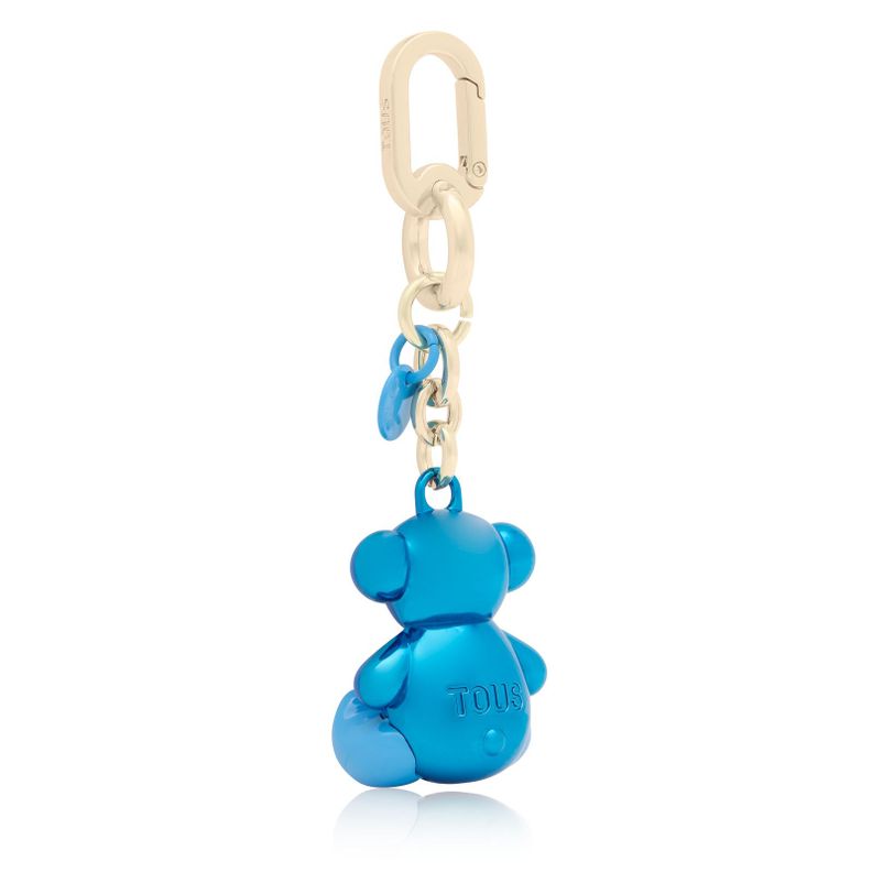 Llavero Metal azul Bold Bear-1