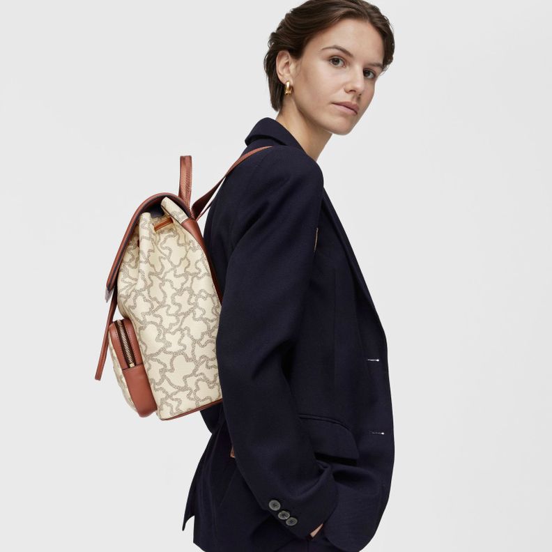 Mochila beige Kaos Icon-5