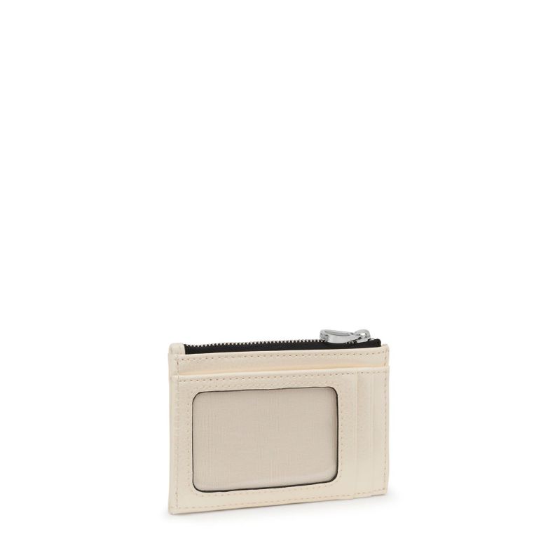 Monedero tarjetero beige New Dorp-1