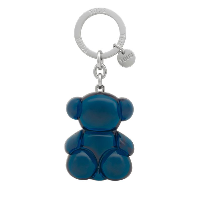 Llavero azul marino half Bold Bear-0