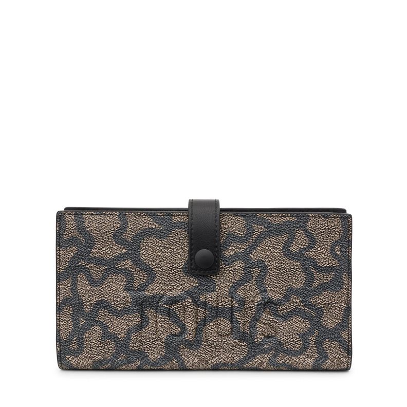 Billetera Pocket negra Kaos Icon-0