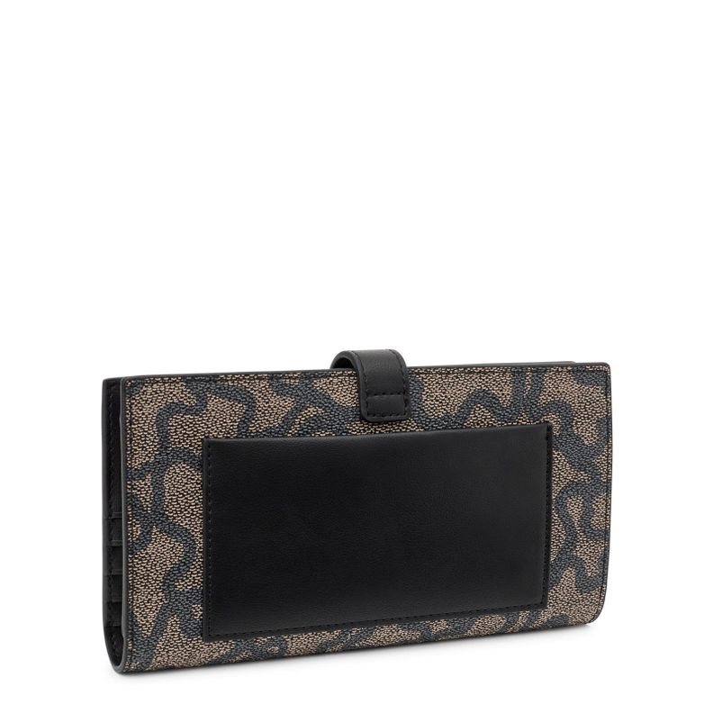 Billetera Pocket negra Kaos Icon-1