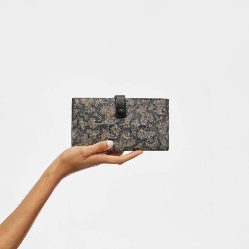 Billetera Pocket negra Kaos Icon-4
