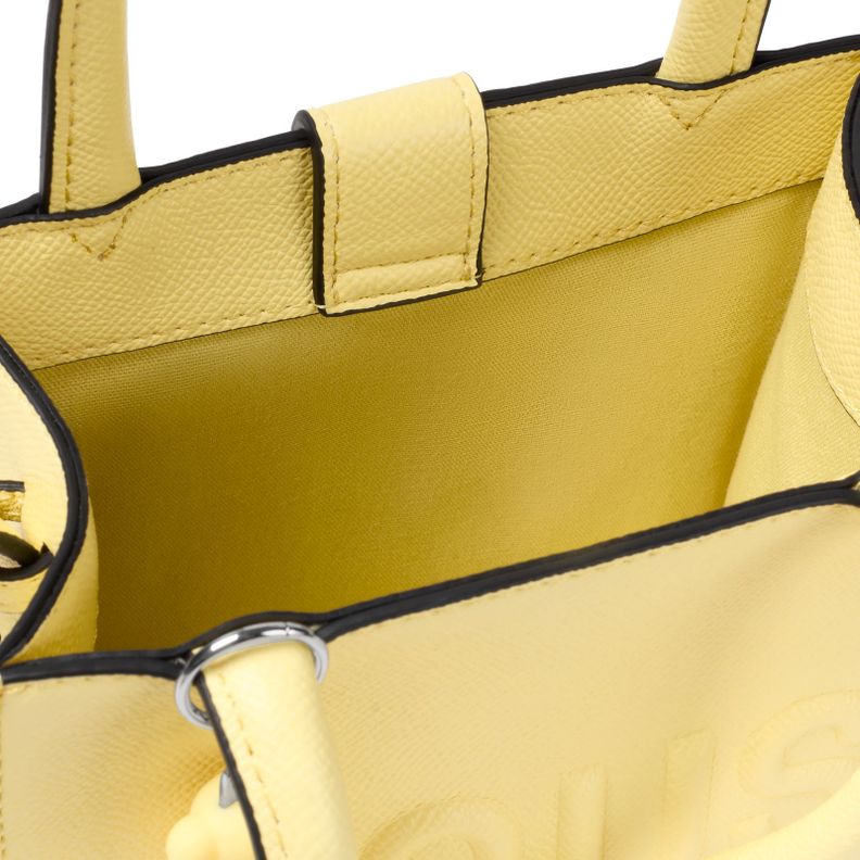 Bolso mini cube amarillo claro TOUS Brenda-2