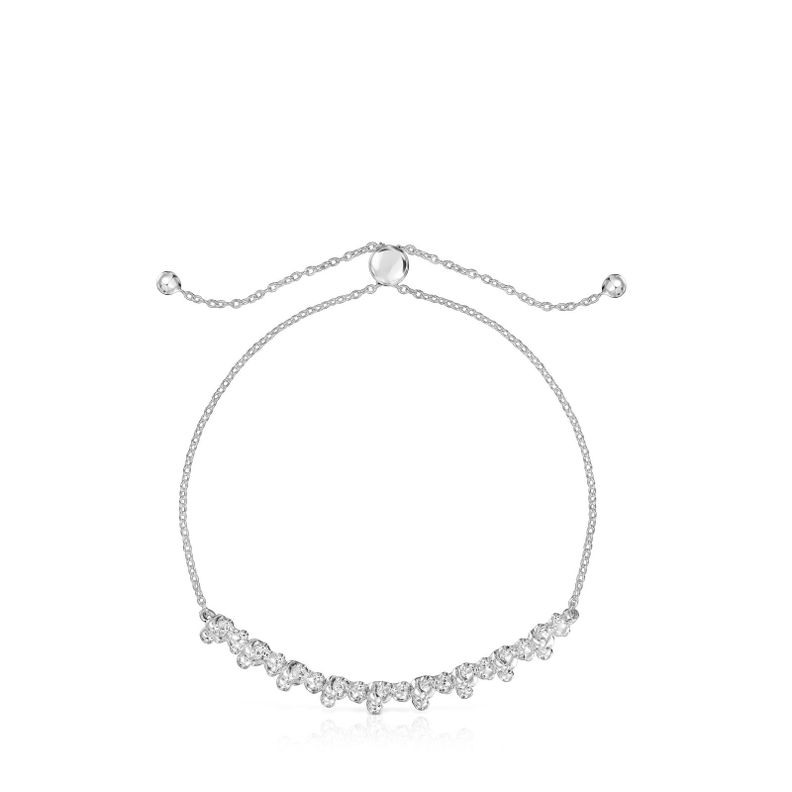 Pulsera cadena de plata y detalle Bold Bear-1