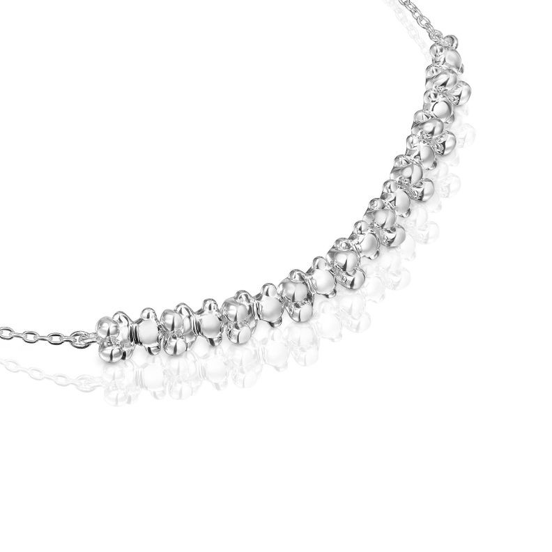 Pulsera cadena de plata y detalle Bold Bear-2