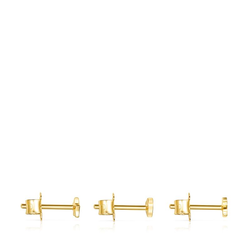 Pack de Aros Cool Joy de Plata Vermeil Tous-1