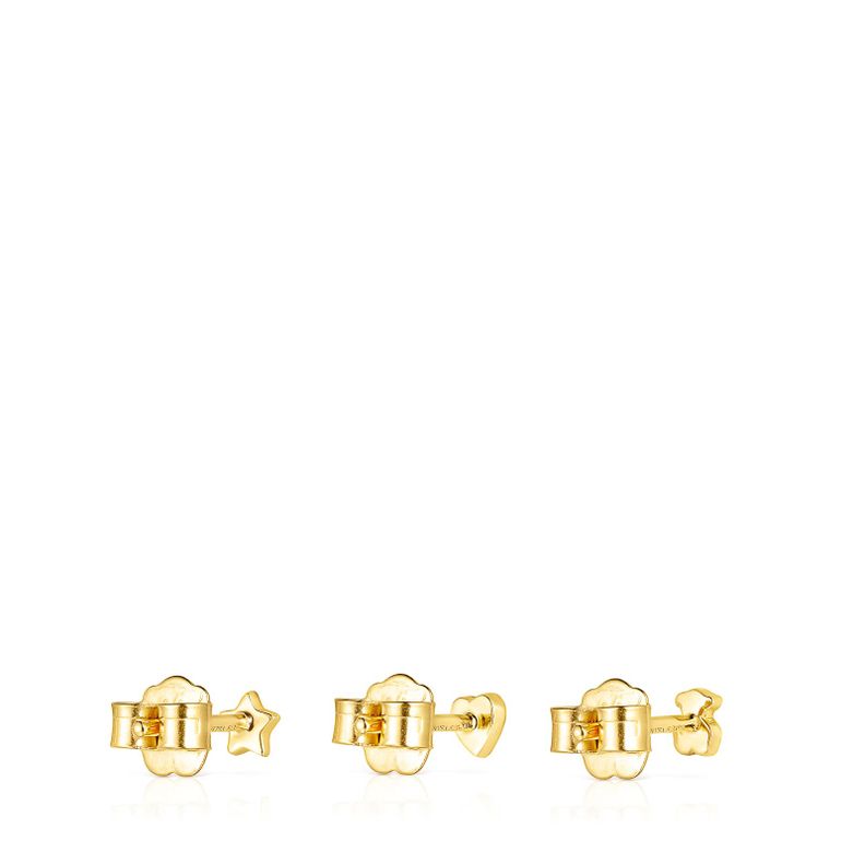 Pack de Aros Cool Joy de Plata Vermeil Tous-2