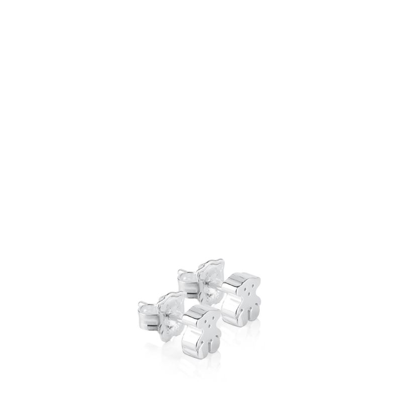 Aros de plata motivo oso Sweet Dolls Tous-3