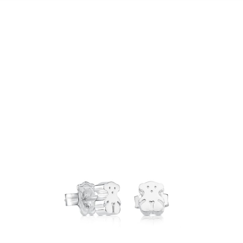 Aros de plata motivo oso Sweet Dolls Tous-0