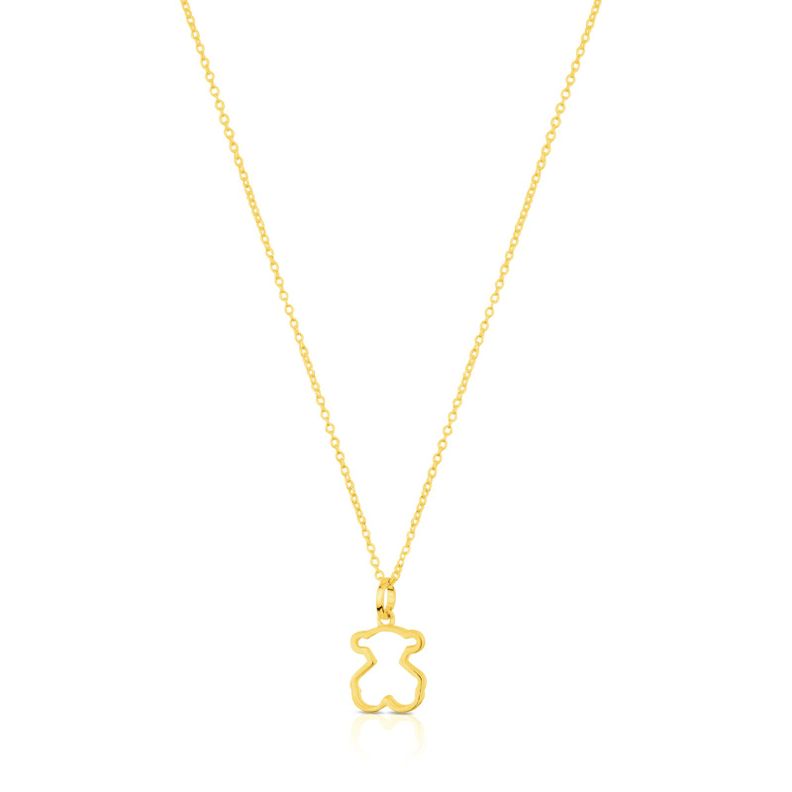 Collar Galaxy de Plata Vermeil Dorado Tous-0