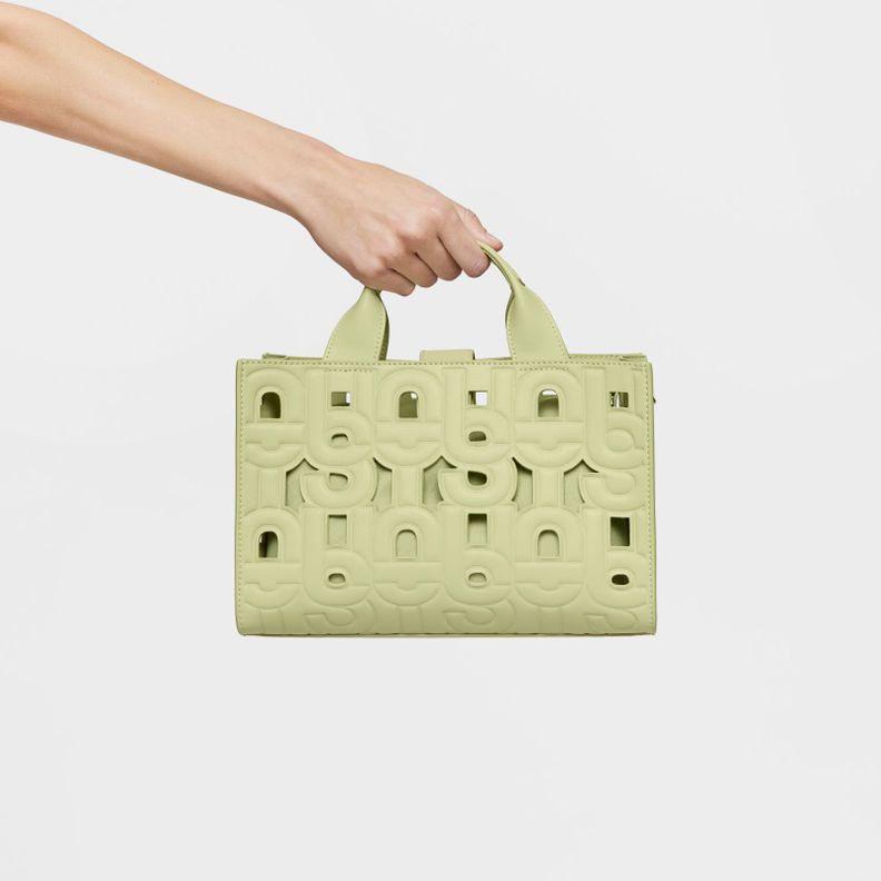 Shopper mediano Amaya verde TOUS MANIFESTO CUT-2