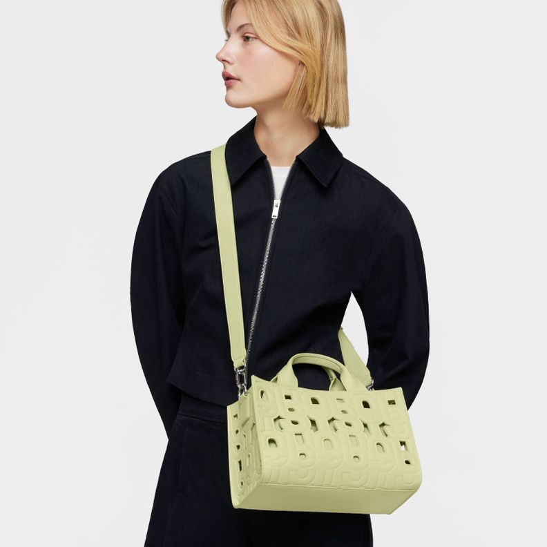 Shopper mediano Amaya verde TOUS MANIFESTO CUT-4