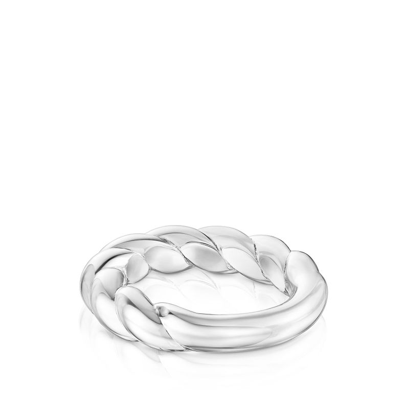 Anillo trenzado Twisted Tous-2