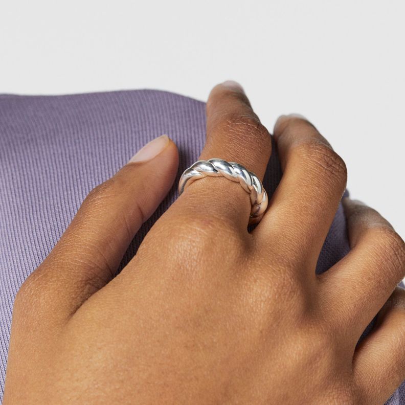 Anillo trenzado Twisted Tous-3