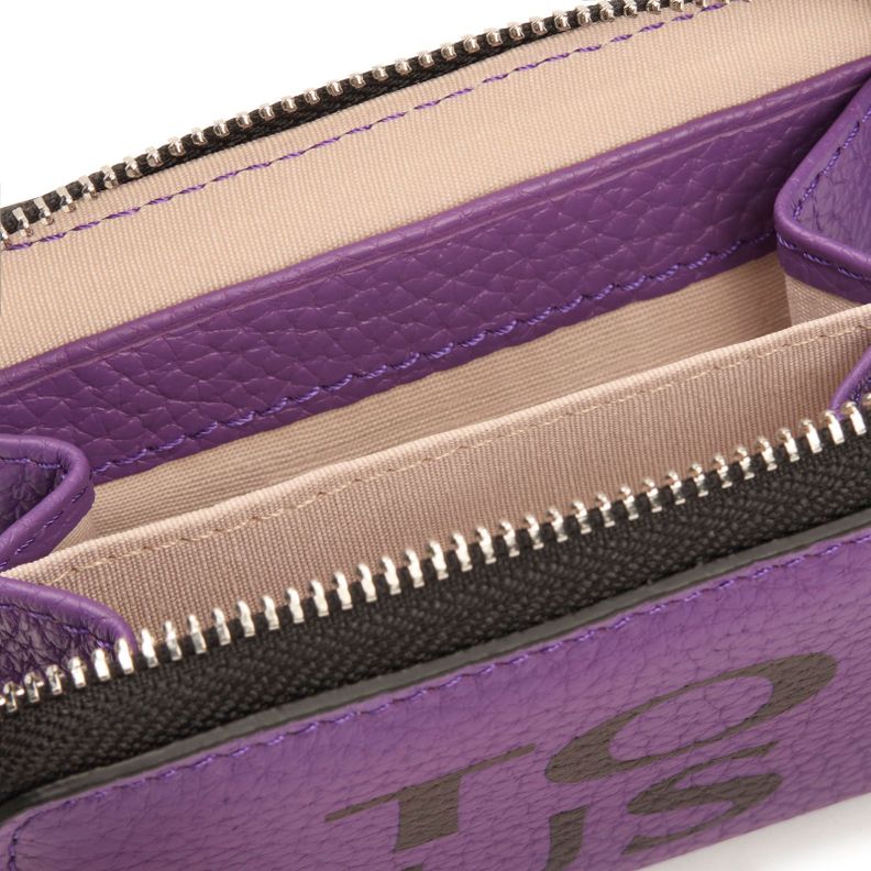 Monedero de piel lila Balloon TOUS-2