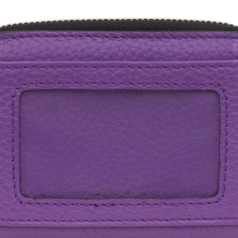 Monedero de piel lila Balloon TOUS-3