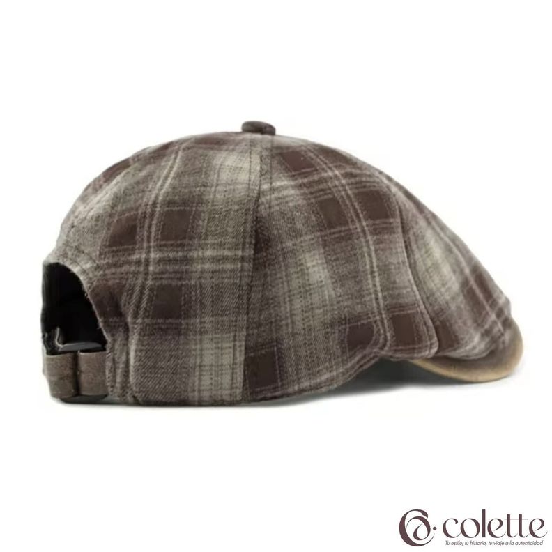Boina Gatsby Algodón Vintage Elegante Colores Varios-3