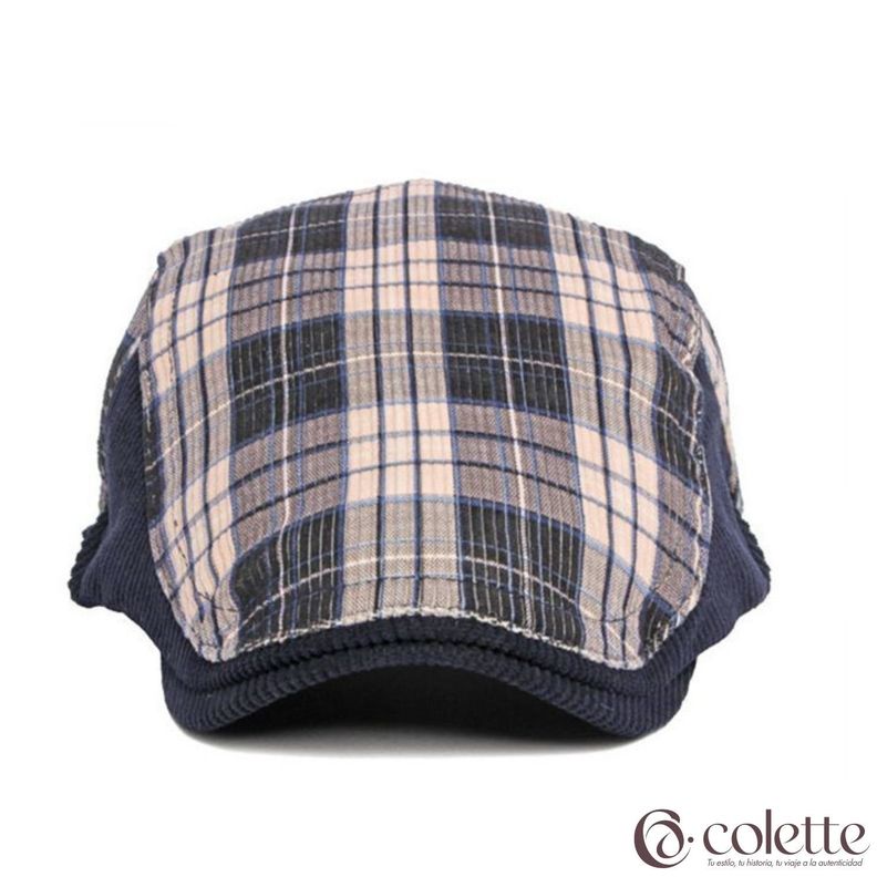 Boina Duckbill Ivy Escocesa Cotele Colores Varios-2